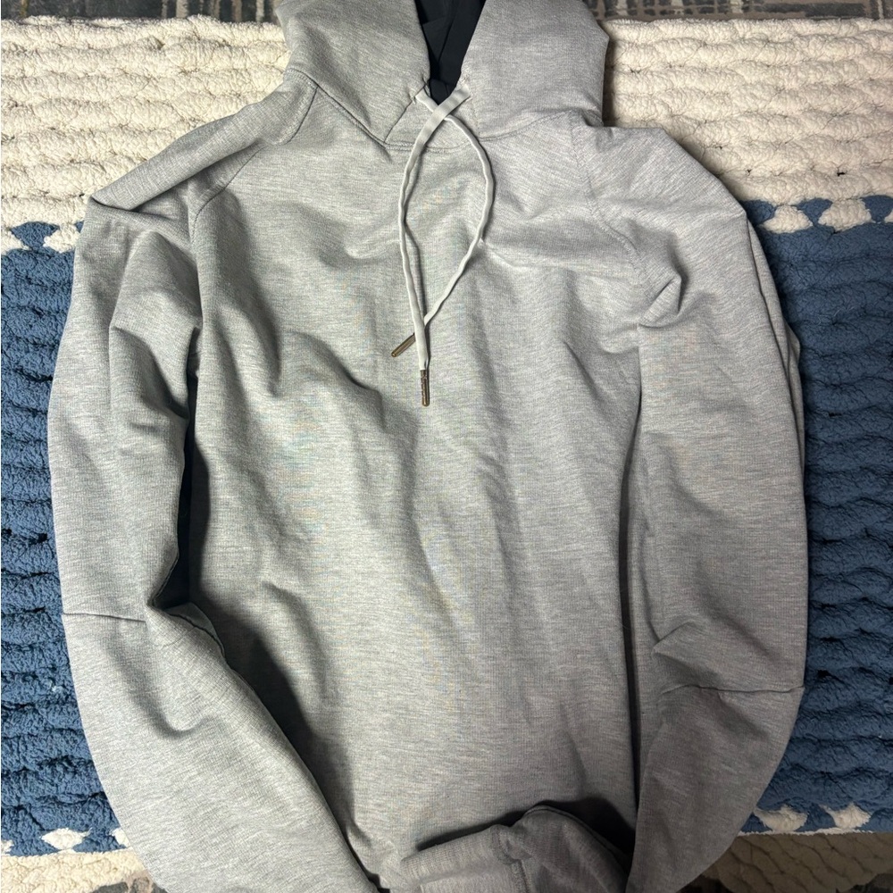 lululemon athletica Light Gray Hoodie
